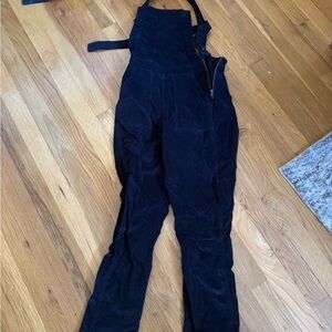 Madewell black Corduroy Jumpsuit Overalls